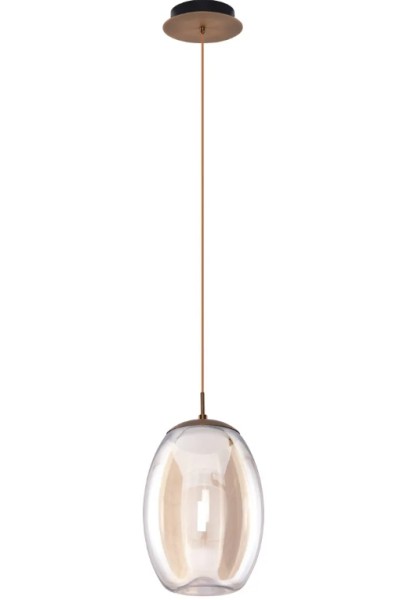 AZZARDO lampa wisząca HELENA B mosiądz