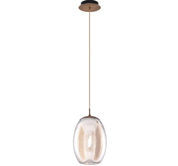 AZZARDO lampa wisząca HELENA B mosiądz