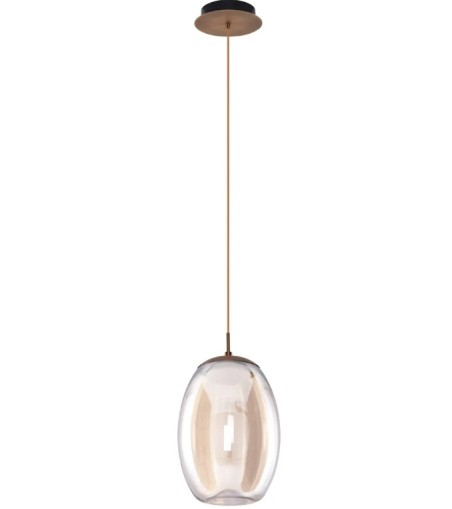 AZZARDO lampa wisząca HELENA B mosiądz