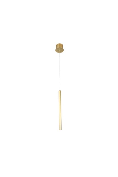 AZZARDO lampa wisząca ILIOS 1 złota
