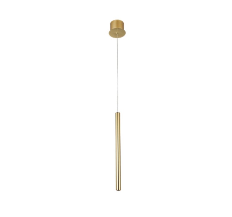 AZZARDO lampa wisząca ILIOS 1 złota