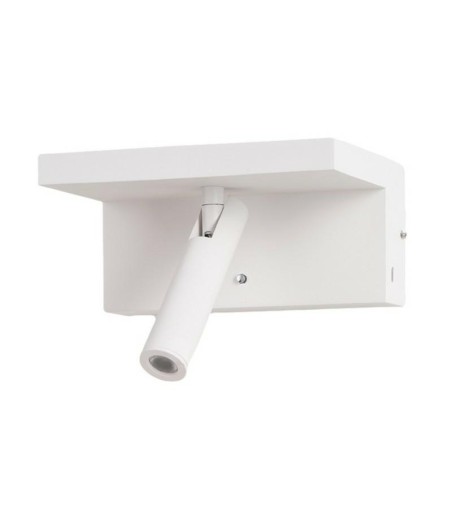 AZZARDO lampa ścienna HYLLA WALL NFC      CHARGER biała