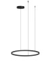 AZZARDO lampa wisząca HALO 120 CCT DIMM   z pilotem czarna