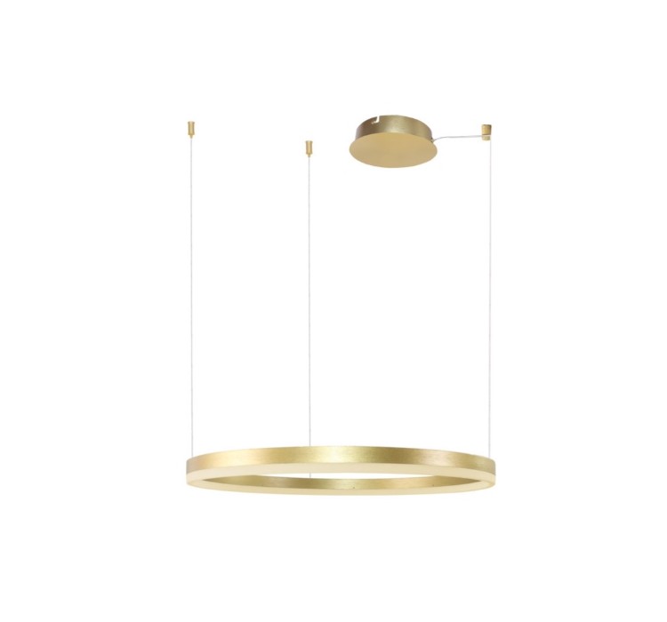 AZZARDO lampa wisząca HALO 100 złota