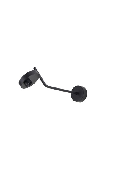 AZZARDO lampa ścienna ISEO ARM WALL       czarna