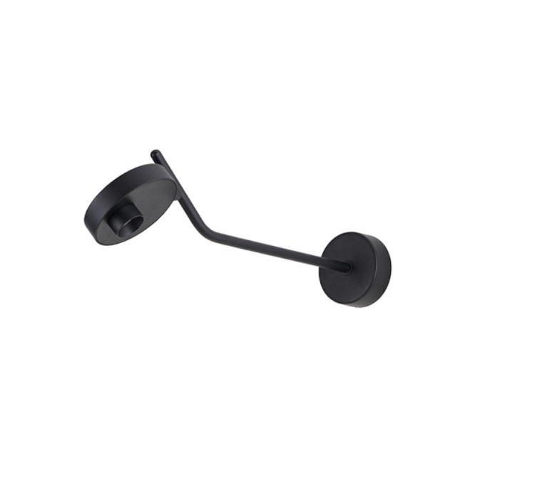 AZZARDO lampa ścienna ISEO ARM WALL       czarna