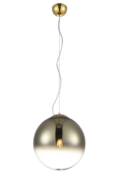 AZZARDO lampa wisząca IRIS 30 złota