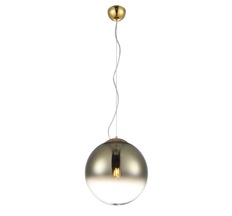 AZZARDO lampa wisząca IRIS 30 złota