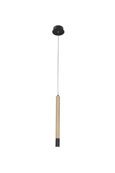 AZZARDO lampa wisząca IZOLDA 1 brązowa    / drewno