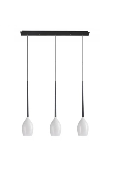 AZZARDO lampa wisząca IZZA 3 biała