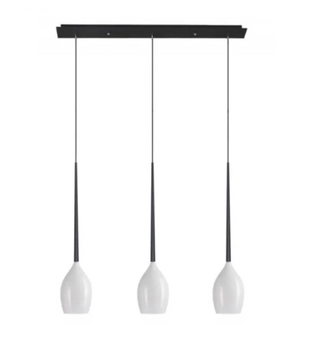 AZZARDO lampa wisząca IZZA 3 biała