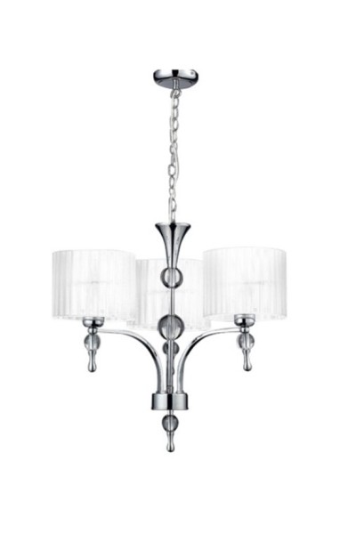 AZZARDO lampa wisząca IMPRESS 3 biała
