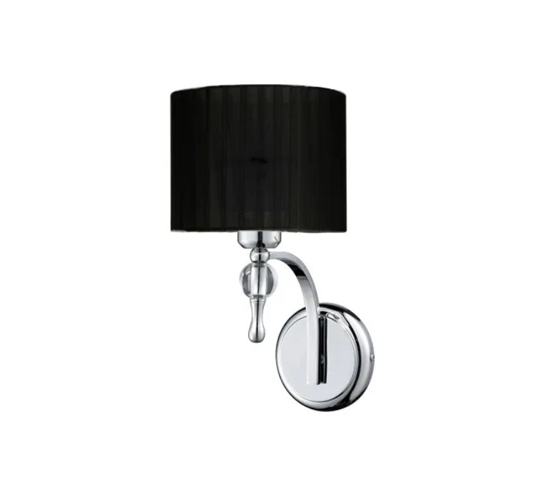 AZZARDO lampa ścienna IMPRESS czarna