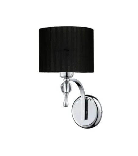 AZZARDO lampa ścienna IMPRESS czarna
