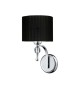 AZZARDO lampa ścienna IMPRESS czarna