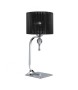 AZZARDO lampa biurkowa IMPRESS czarna