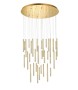 AZZARDO lampa wisząca ILIOS 36 3-STEP     DIMM złota