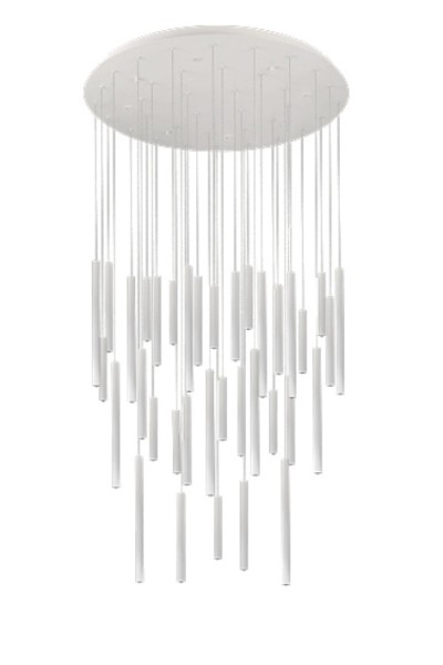 AZZARDO lampa wisząca ILIOS 36 3-STEP     DIMM biała