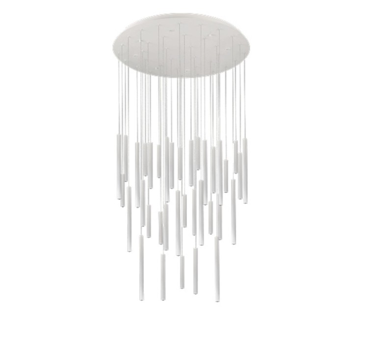 AZZARDO lampa wisząca ILIOS 36 3-STEP     DIMM biała
