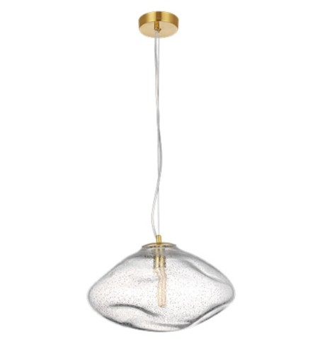 AZZARDO lampa wisząca INES 35 złota