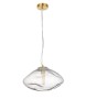 AZZARDO lampa wisząca INES 35 złota