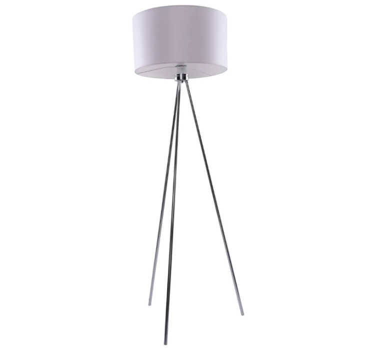 AZZARDO lampa podłogowa FINN biała