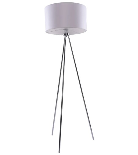 AZZARDO lampa podłogowa FINN biała