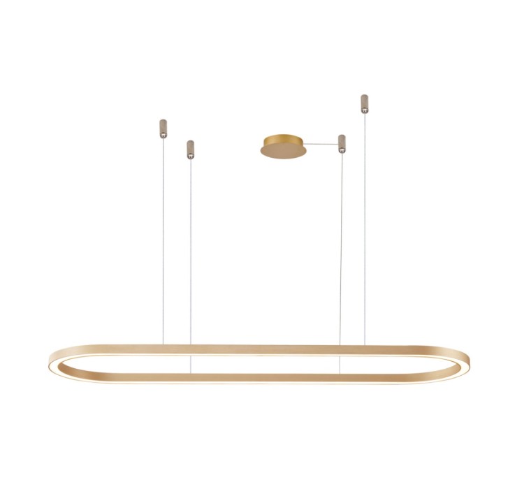 AZZARDO lampa wisząca ELENA 150 DIMM      złota
