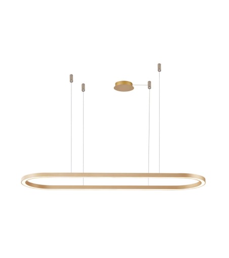 AZZARDO lampa wisząca ELENA 150 DIMM      złota