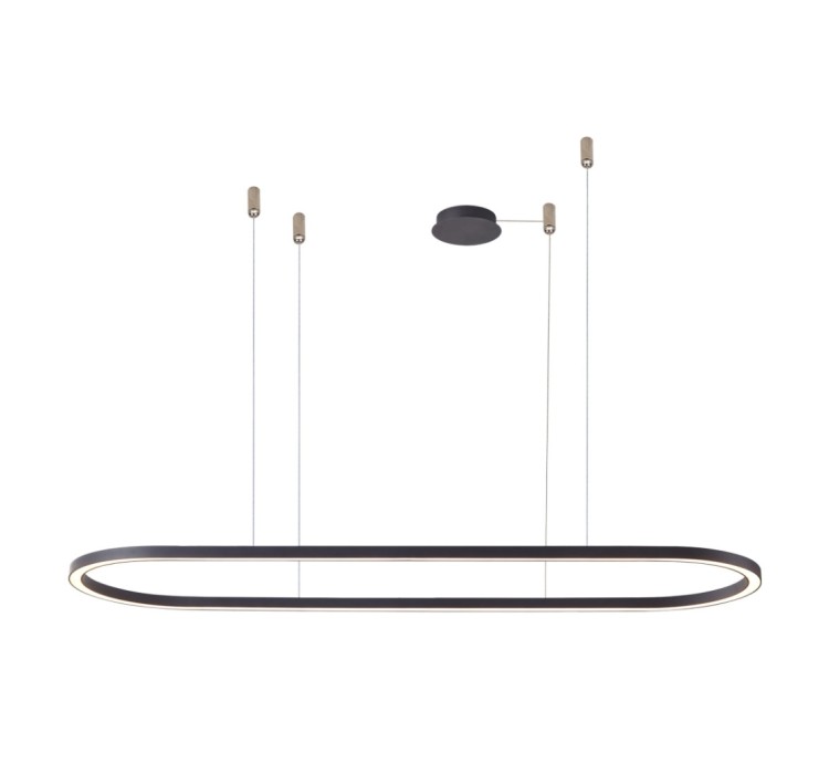 AZZARDO lampa wisząca ELENA 150 DIMM      czarna
