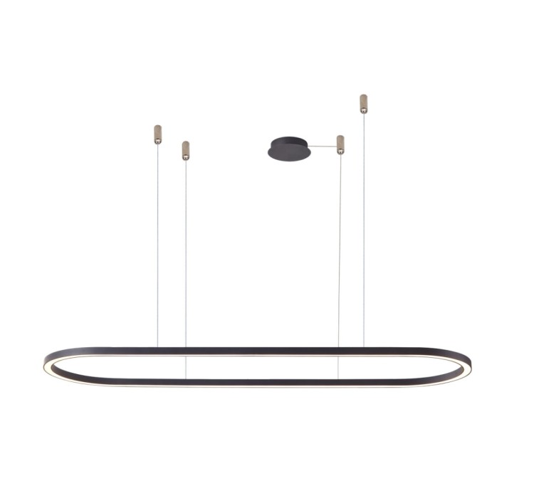 AZZARDO lampa wisząca ELENA 120 DIMM      czarna
