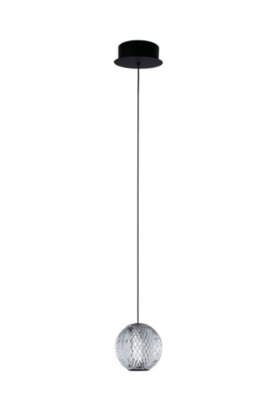 AZZARDO lampa wisząca EDEM 1 czarna