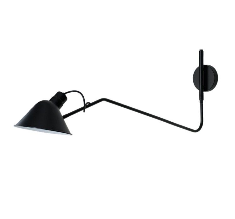 AZZARDO lampa ścienna DRAGO WALL czarna