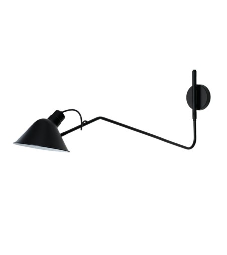 AZZARDO lampa ścienna DRAGO WALL czarna