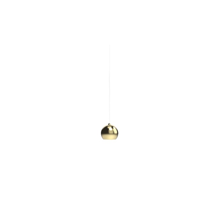 AZZARDO lampa wisząca GULIA 1 złota