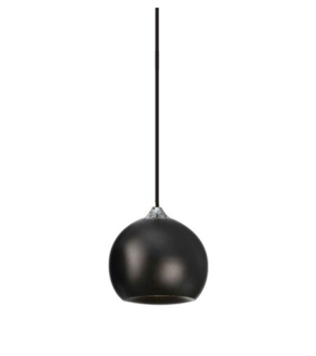 AZZARDO lampa wisząca GULIA 1 czarna