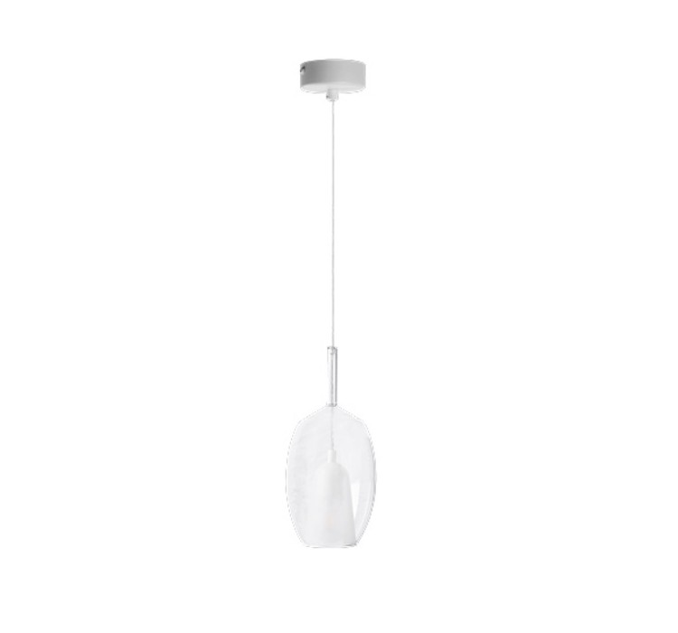 AZZARDO lampa wisząca GRACE B             transparentna