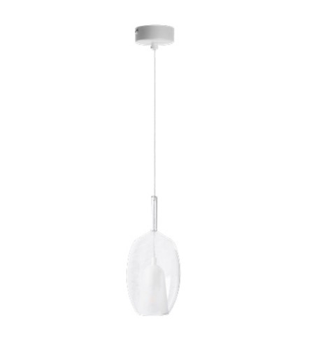 AZZARDO lampa wisząca GRACE B             transparentna
