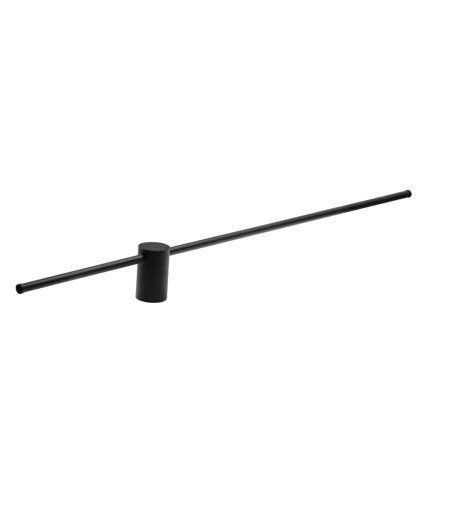 AZZARDO lampa ścienna GRAZIANO WALL 100   czarna