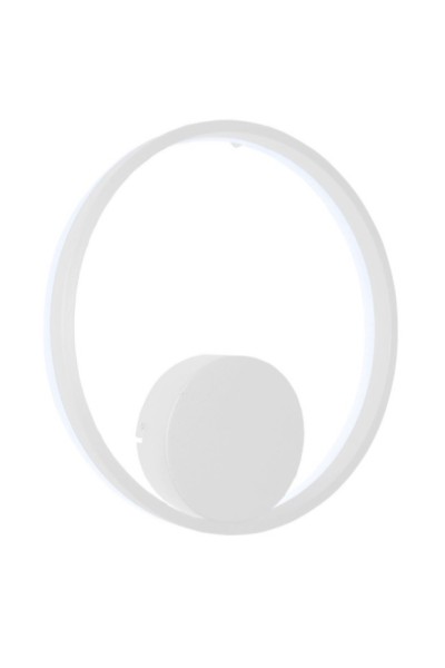 AZZARDO lampa ścienna HALO 40 WALL biała