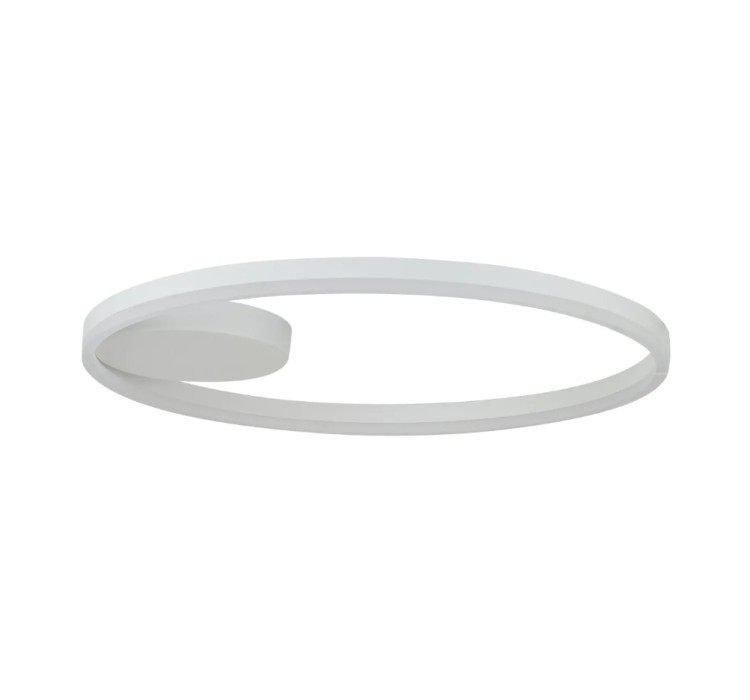 AZZARDO lampa sufitowa / plafon HALO 80   biała
