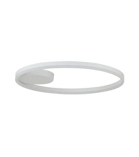 AZZARDO lampa sufitowa / plafon HALO 80   biała
