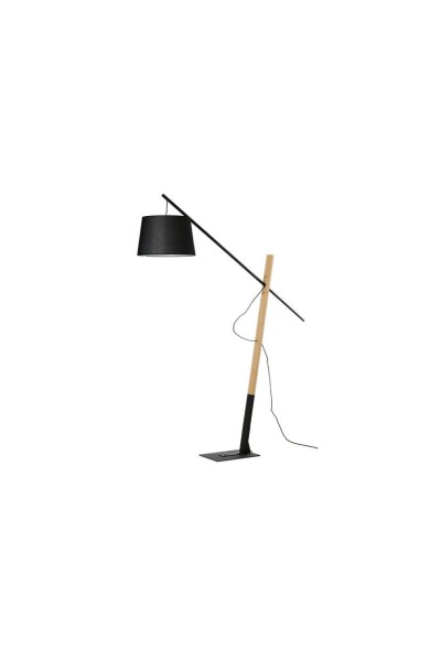 AZZARDO lampa podłogowa GARDA czarna