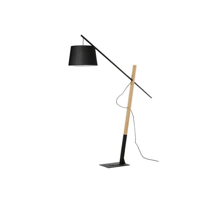 AZZARDO lampa podłogowa GARDA czarna