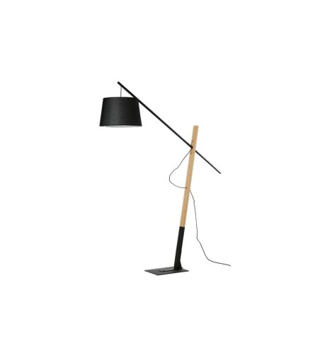 AZZARDO lampa podłogowa GARDA czarna