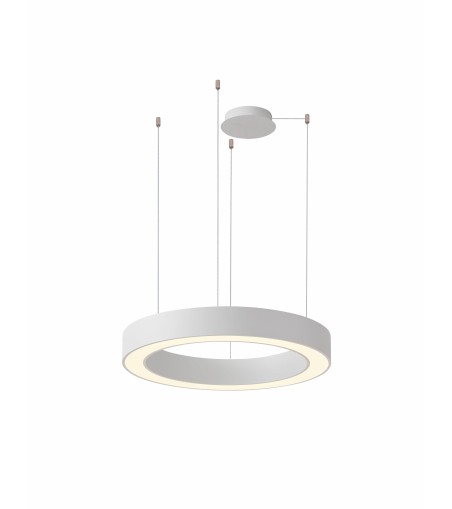 AZZARDO lampa wisząca MARCO 120 CCT       z pilotem biała