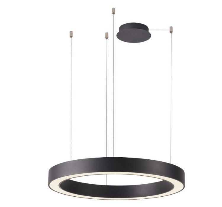 AZZARDO lampa wisząca MARCO 60 CCT        z pilotem czarna