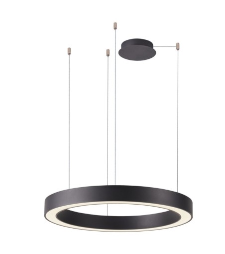 AZZARDO lampa wisząca MARCO 60 CCT        z pilotem czarna