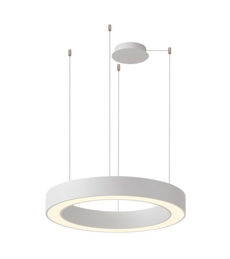 AZZARDO lampa wisząca MARCO 100 CCT       z pilotem biała