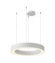AZZARDO lampa wisząca MARCO 100 CCT       z pilotem biała
